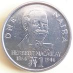 NIGERIA : 1 NAIRA1991 KM 14 Br.UNC, Postzegels en Munten, Munten | Afrika, Verzenden, Nigeria, Losse munt