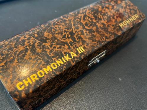 Chromonika ||| Hohner, Muziek en Instrumenten, Blaasinstrumenten | Mondharmonica's, Zo goed als nieuw, Chromatisch, Met koffer of doosje