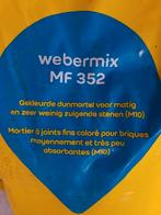 Webermix MF 352 dunbedmortel antraciet, Bricolage & Construction, Enlèvement ou Envoi, Neuf