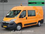 Citroën Jumper 130PK Dubbel Cabine L2H2 Airco Cruise Camera, Stof, Gebruikt, Euro 6, Citroën