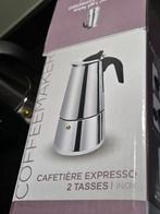 Cafetière à l'italienne expresso en inox, Café moulu, 1 tasse, Comme neuf, Enlèvement