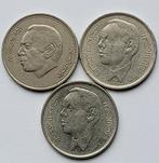Marokko 3 x 1 Dirham     (923), Ophalen of Verzenden, Overige landen, Losse munt
