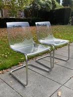 Ikea tobias eetkamerstoel, Ophalen, Kunststof, Gebruikt, Twee