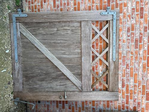 Houten poortjes, Tuin en Terras, Tuinpoorten, Gebruikt, Draaipoort, Hout, Ophalen
