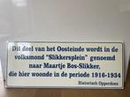 Emaille bord, Ophalen of Verzenden, Gebruikt, Reclamebord