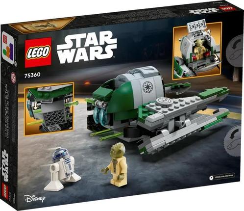 LEGO 75360 - Yoda's Jedi-vechter, Kinderen en Baby's, Speelgoed | Duplo en Lego, Nieuw, Lego, Complete set, Ophalen of Verzenden