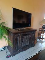 TV kast in hout, Huis en Inrichting, Kasten |Televisiemeubels, 150 tot 200 cm, Minder dan 100 cm, Gebruikt, 75 cm of meer