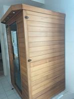 Infrarood Sauna in Red Ceder (2 pers)., Sport en Fitness, Sauna, Complete sauna, Infrarood, Zo goed als nieuw, Ophalen