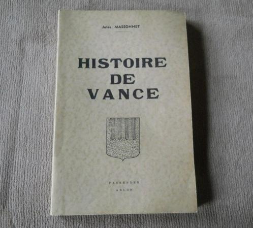 Histoire de Vance (Jules Massonnet) - Etalle, Boeken, Geschiedenis | Nationaal, Gelezen, Ophalen of Verzenden