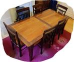 Table et Chaises de Salle à Manger, Maison & Meubles, Comme neuf, Enlèvement, 6 à 8 chaises, Rustique italien