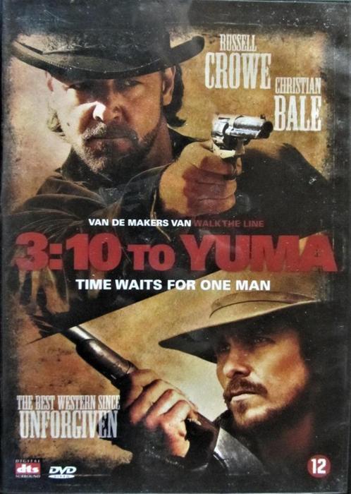 DVD WESTERN- 3:10 TO YUMA (RUSSEL CROWE- CHRISTIAN BALE), CD & DVD, DVD | Action, Comme neuf, Autres genres, Tous les âges, Enlèvement ou Envoi