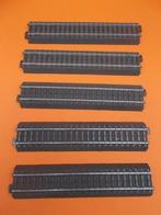 Märklin C-rail - Set van 5 rechte rails - 24172, Wisselstroom, Rails, Ophalen of Verzenden, Märklin