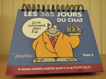 Calendrier perpétuel "les 365 jours du chat" beschikbaar voor biedingen