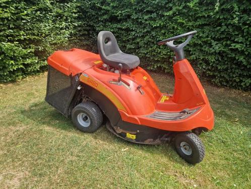 SABO zitmaaier met hydrostatische aandrijving, Tuin en Terras, Zitmaaiers, Gebruikt, Minder dan 90 cm, Elektrische starter, Opvangbak