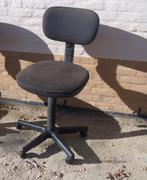 bureaustoel op wieltjes, Huis en Inrichting, Ophalen, Gebruikt, Zwart, Bureaustoel