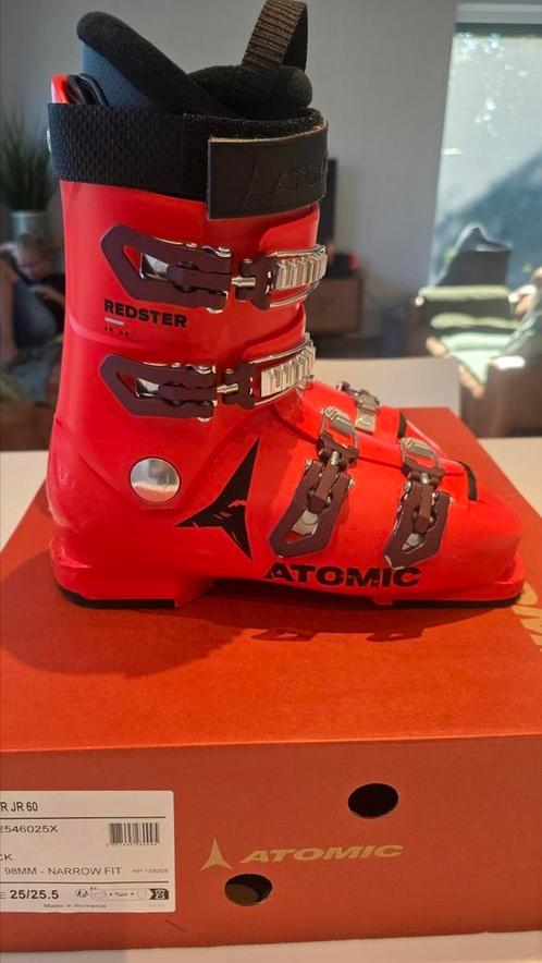 Skibotten Atomic Redster Jr 60, Sport en Fitness, Skiën en Langlaufen, Zo goed als nieuw, Schoenen, Ski, Atomic, Ophalen of Verzenden