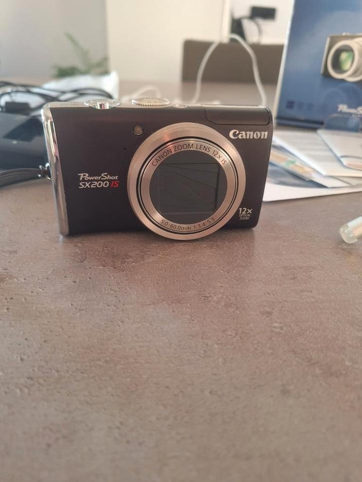 CANON POWERSHOT SX200 IS, Audio, Tv en Foto, Fotocamera's Digitaal, Zo goed als nieuw, Compact, Canon, 8 keer of meer, Ophalen