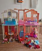 barbie huis met accesoires, Kinderen en Baby's, Ophalen, Gebruikt, Poppenhuis