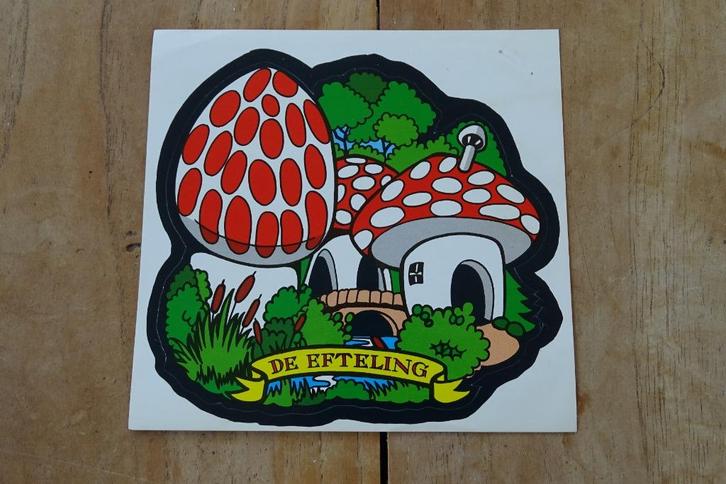 efteling jaarstickers, Verzamelen, Efteling, Gebruikt, Overige typen, Ophalen of Verzenden