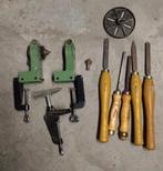 Gereedschap voor manueel houtdraaien, Ophalen, Gebruikt