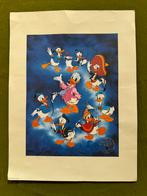 Vintage Donald Duck lithograph, Ophalen of Verzenden, Donald Duck, Zo goed als nieuw