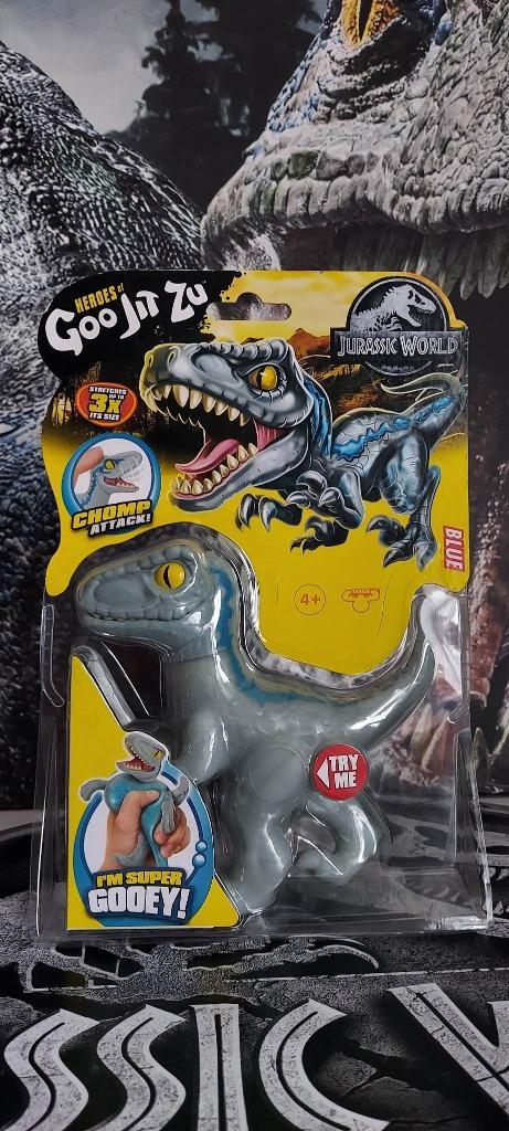 Heroes of Goo Jit Zu Jurassic World Figure - Blauw (nieuw), Kinderen en Baby's, Speelgoed | Actiefiguren, Nieuw, Ophalen of Verzenden