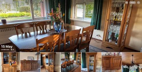 Uitgebreide set eiken meubelen, Huis en Inrichting, Kasten | Overige, Gebruikt, Ophalen