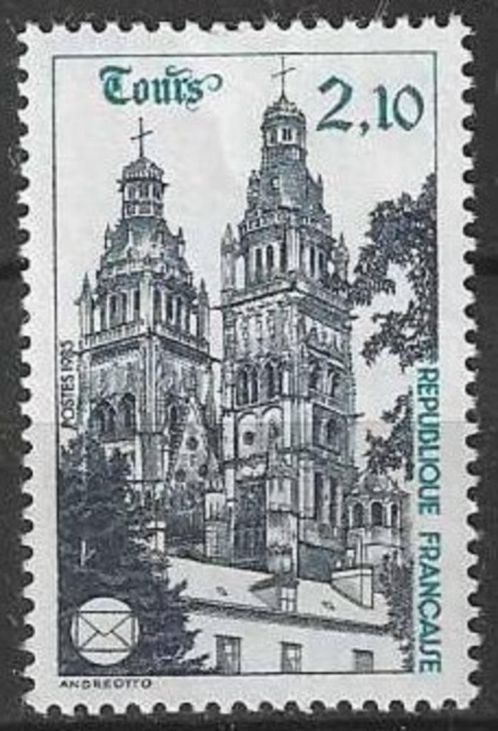 Frankrijk 1985 - Yvert 2370 - Federatie Filatelisten (PF), Postzegels en Munten, Postzegels | Europa | Frankrijk, Verzenden