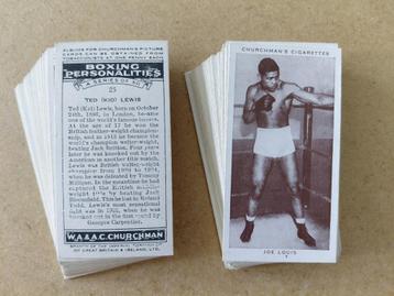 Boxing Personalities complete set 50 chromos ORIGINEEL beschikbaar voor biedingen