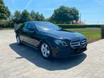 Mercedes E200d, Auto's, Zwart, Zwart, Leder, Diesel