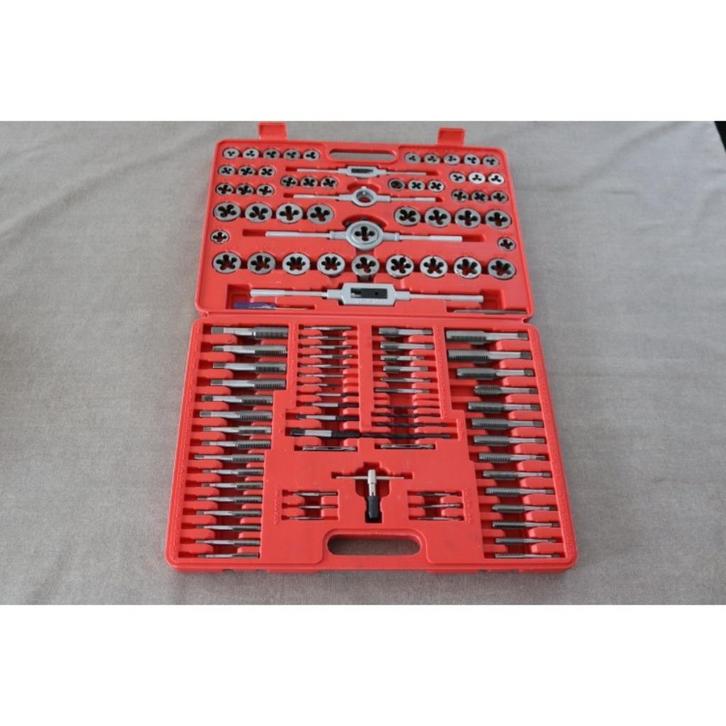 115 delige tap en snijset Engelse en Metrische maten, Auto diversen, Autogereedschap, Verzenden