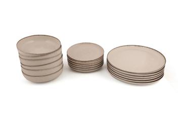 18-delige serviesset Loods - beige beschikbaar voor biedingen