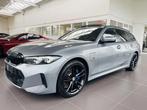 BMW 3 Serie 330 eA PHEV *GARANTIE + PACK M +TOIT PANO +NEW L, Autos, Cuir, Argent ou Gris, Achat, Noir