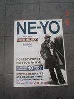 Ne-Yo - affiche 80x60 cm - 2009, Verzamelen, Gebruikt, Ophalen of Verzenden, A1 t/m A3, Rechthoekig Staand
