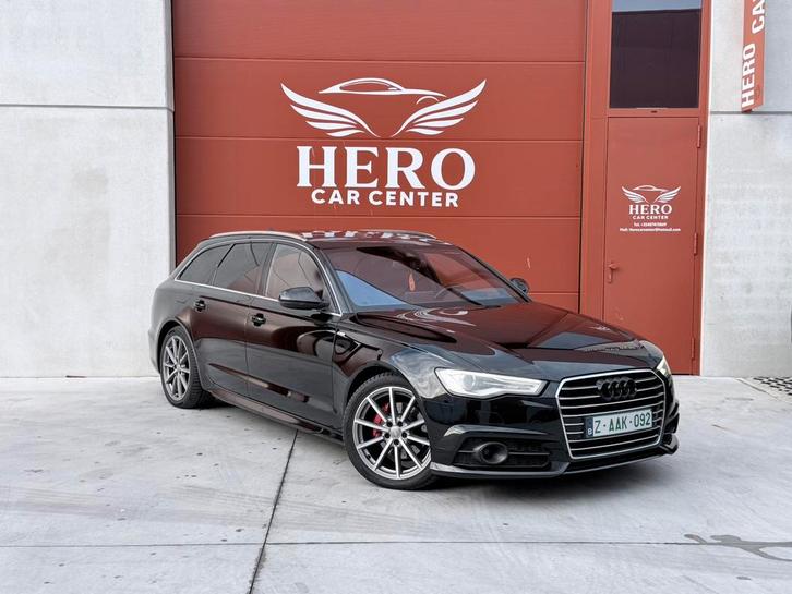Audi A6 2.0TDI Ultra 190pk S-Tronic - Euro 6b !, Auto's, Audi, Particulier, A6, Diesel, Euro 6, Break, 5 deurs, Automaat, Zwart