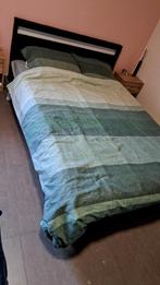 2 persoonsbed + matras en lattenbodem, Huis en Inrichting, Slaapkamer | Complete slaapkamers, Ophalen, Gebruikt, Tweepersoons