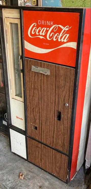 Vintage Vendo coca cola automaat model jaren ‘60 in werkend, Verzamelen, Ophalen, Gebruikt