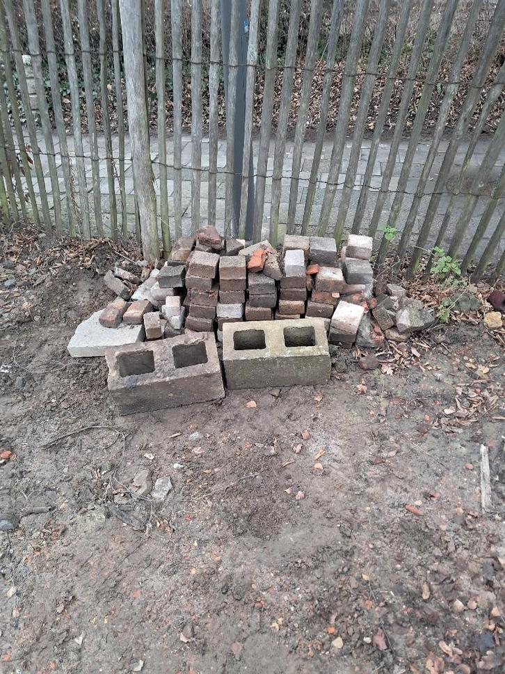 Verzameling stenen en kasseien, Doe-het-zelf en Bouw, Metselstenen, Gebruikt, Overige typen, Ophalen