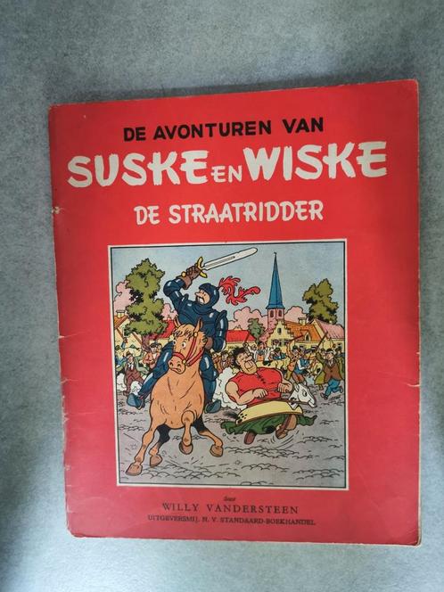 Suske en wiske de straatridder tweede druk, Boeken, Stripverhalen, Gelezen, Eén stripboek, Ophalen of Verzenden