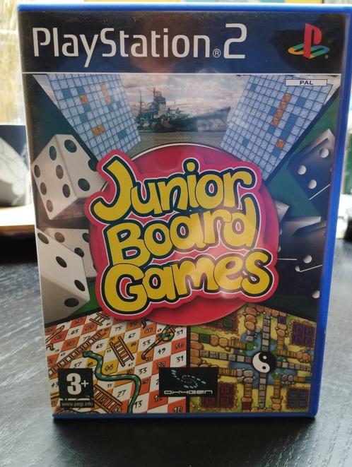 jeu Ps2 "Junior Board Games", Consoles de jeu & Jeux vidéo, Jeux | Sony PlayStation 2, Utilisé, Autres genres, 3 joueurs ou plus