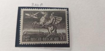 Timbres poste belge Postillon, train et avion  810A, Enlèvement ou Envoi, Oblitéré