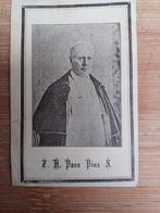 paus pius x doodsprentje 1914, Collections, Images pieuses & Faire-part, Enlèvement ou Envoi, Image pieuse