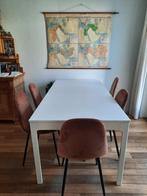 tafel Ikea Ekedalen wit 180/240x90 cm, Huis en Inrichting, Ophalen, Zo goed als nieuw