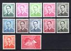 1066/1075 MNH 1957 - Z.M. Koning Boudewijn., Postzegels en Munten, Ophalen of Verzenden, Postfris, Postfris