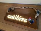 Lichtreclame La Chouffe, Verzamelen, Ophalen, Gebruikt, Lichtbak of (neon) lamp