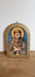 Prent op hout S. Francesco Cimabue(Assisi), Verzamelen, Religie, Ophalen of Verzenden, Zo goed als nieuw