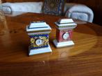 Versace, Mini horloge de table or et porcelaine., Ophalen