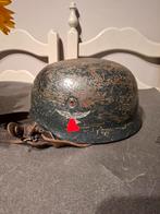 Zeer mooie fallschirmjager  repro helm op originele m30/35, Verzamelen, Militaria | Tweede Wereldoorlog, Ophalen of Verzenden
