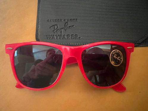 Vintage zonnebril B&L Ray-Ban Wayfarer II L1736 RED W11, Bijoux, Sacs & Beauté, Lunettes de Soleil & Lunettes | Femmes, Neuf, Lunettes de soleil