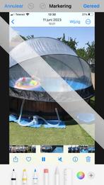 Zwembad Exit wood met overkapping, Tuin en Terras, Zwembaden, Ophalen, Gebruikt, Rond, Opzetzwembad